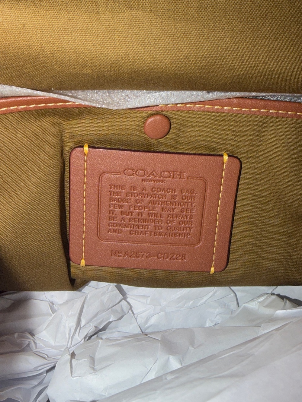 Coach Kisslock Frame Bag 27 Brass/Muted Olive Straw & Calf Leather NWT - Picture 4 of 16